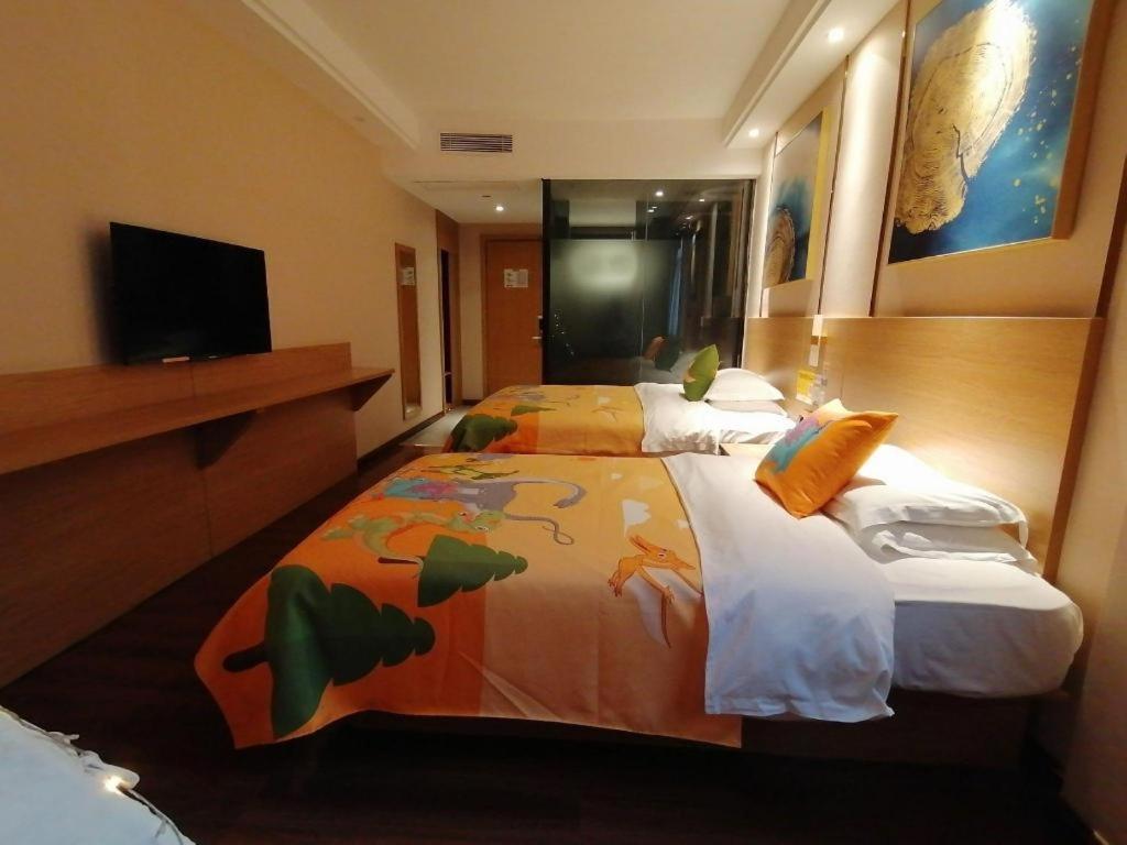 T Social Hotel Guangzhou Railway Station Branch Buitenkant foto