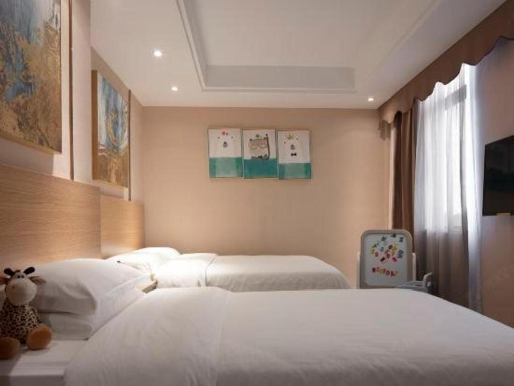 T Social Hotel Guangzhou Railway Station Branch Buitenkant foto