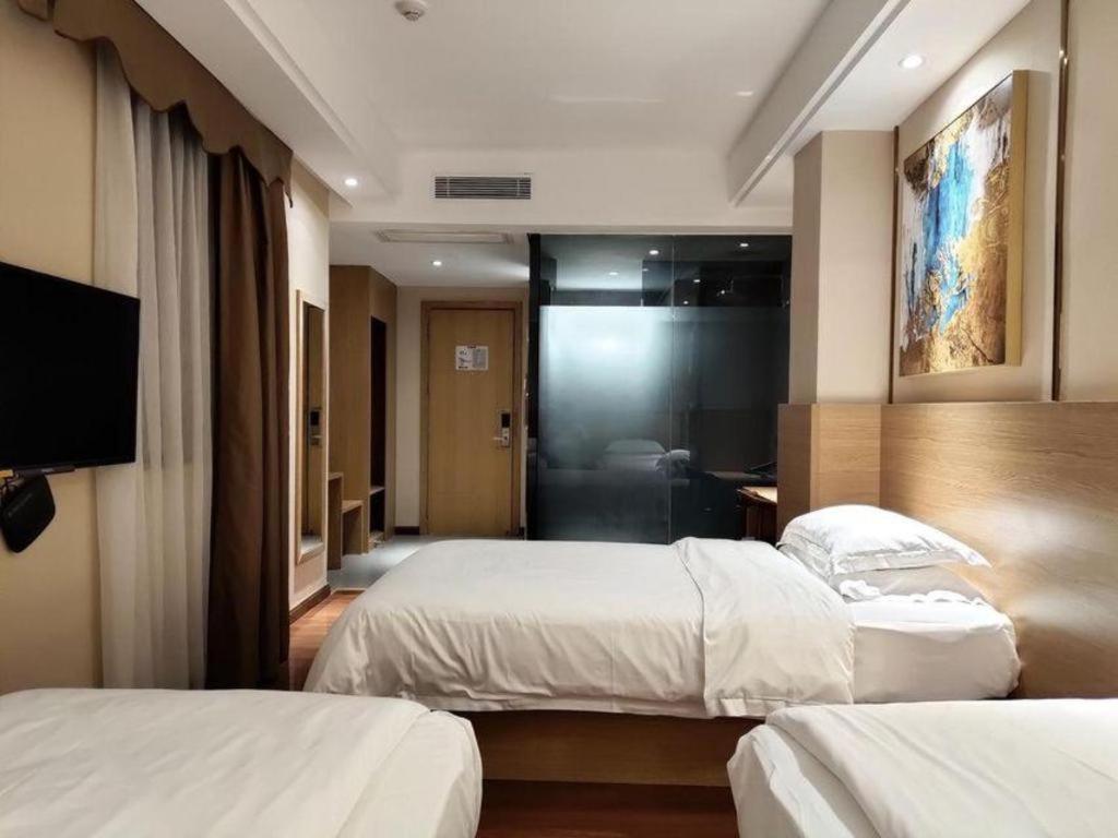 T Social Hotel Guangzhou Railway Station Branch Buitenkant foto