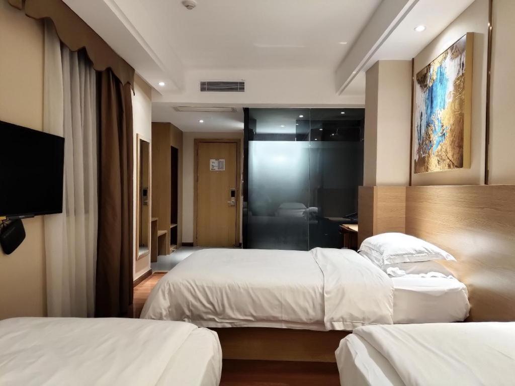 T Social Hotel Guangzhou Railway Station Branch Buitenkant foto